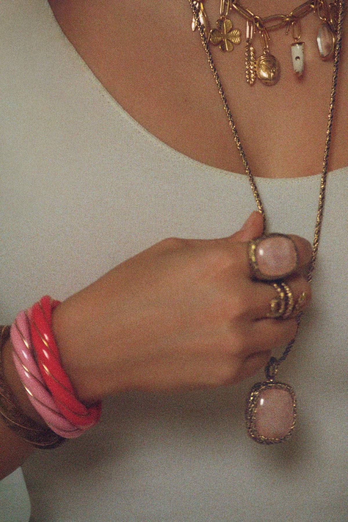 Aurelie Bidermann Yellow Gold Necklace - Image 2
