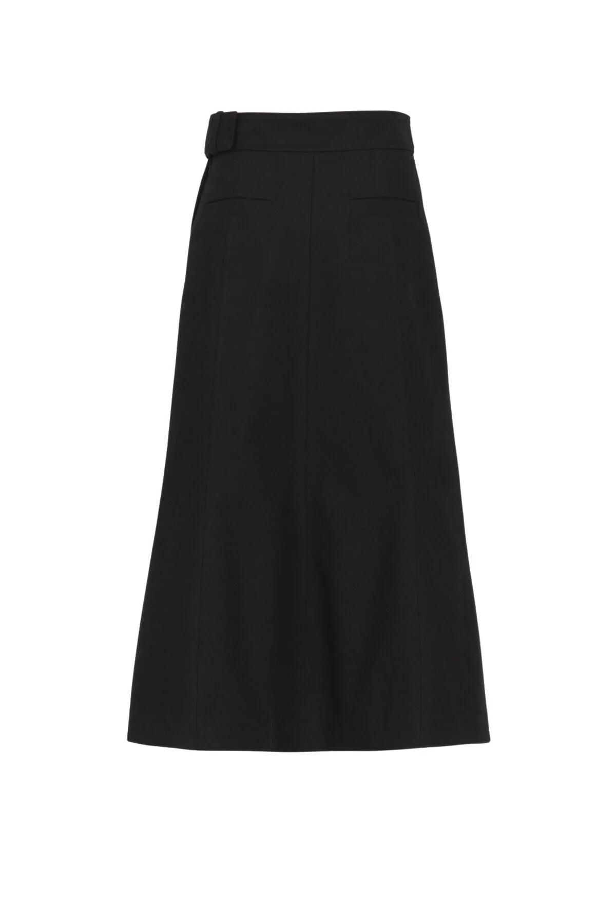 Chloé Two Tone Midi Skirt - Black/ White - Image 2