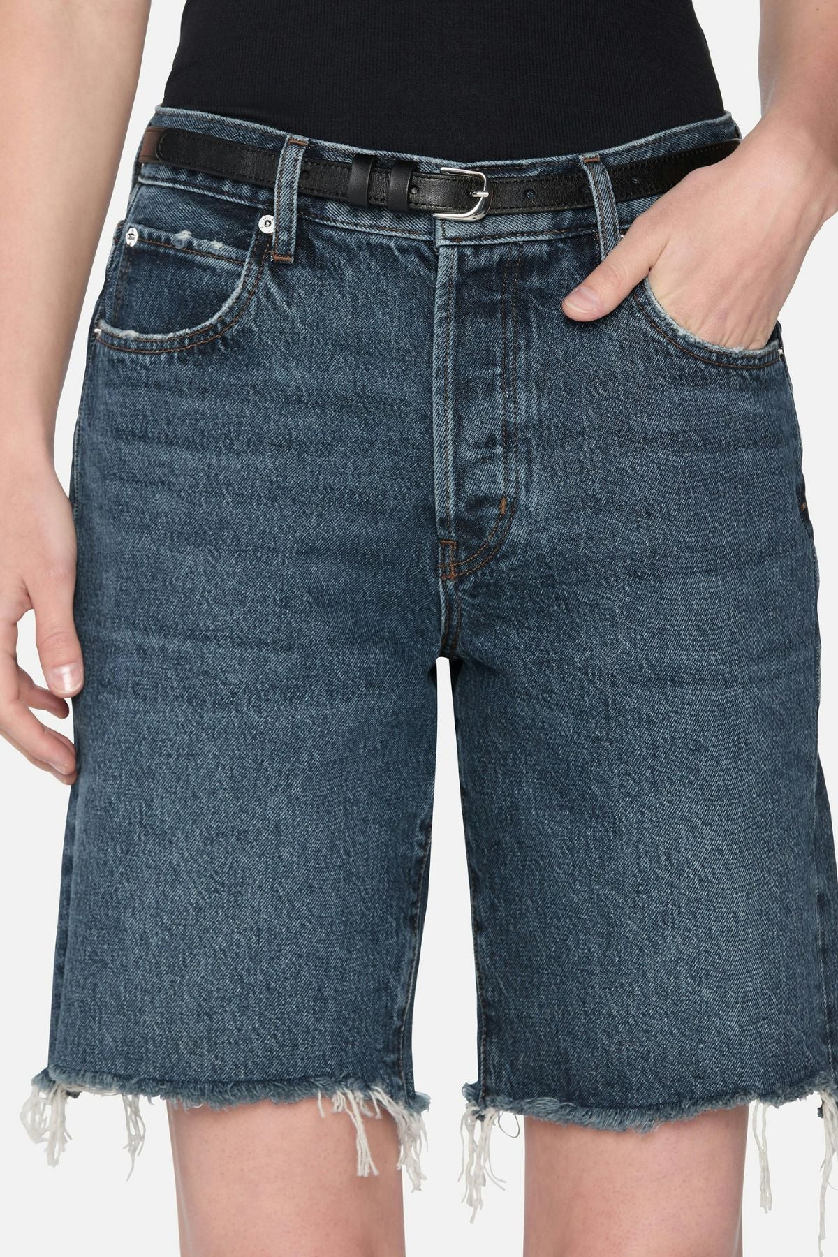 Frame Denim The Leisure Short - Nostalgia - Image 5
