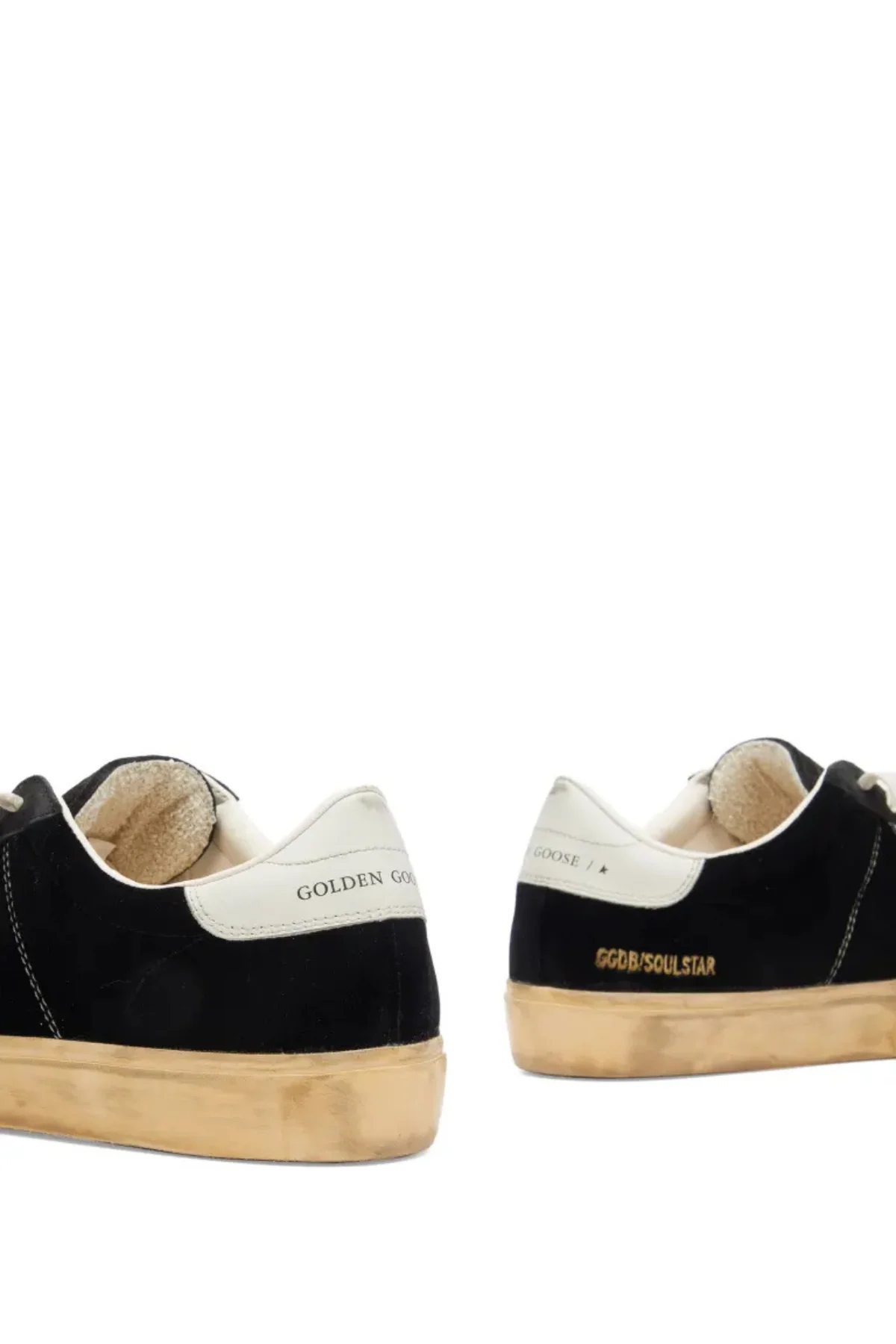 Golden Goose Soul Star Sneaker - Black/ Milk - Image 4