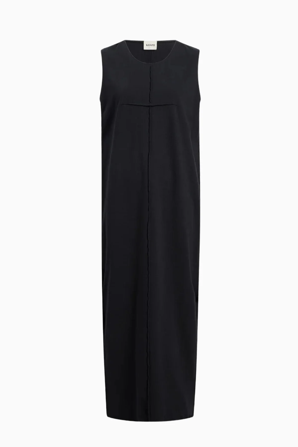 KHAITE Hal Dress - Washed Black