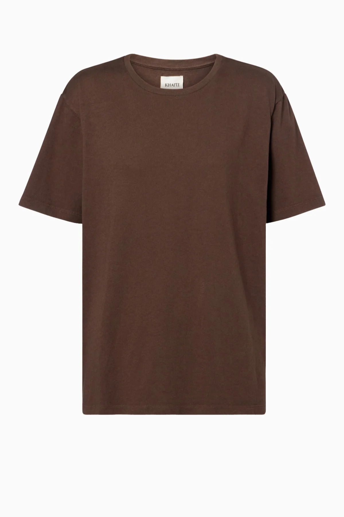 KHAITE Mae T-Shirt - Bark