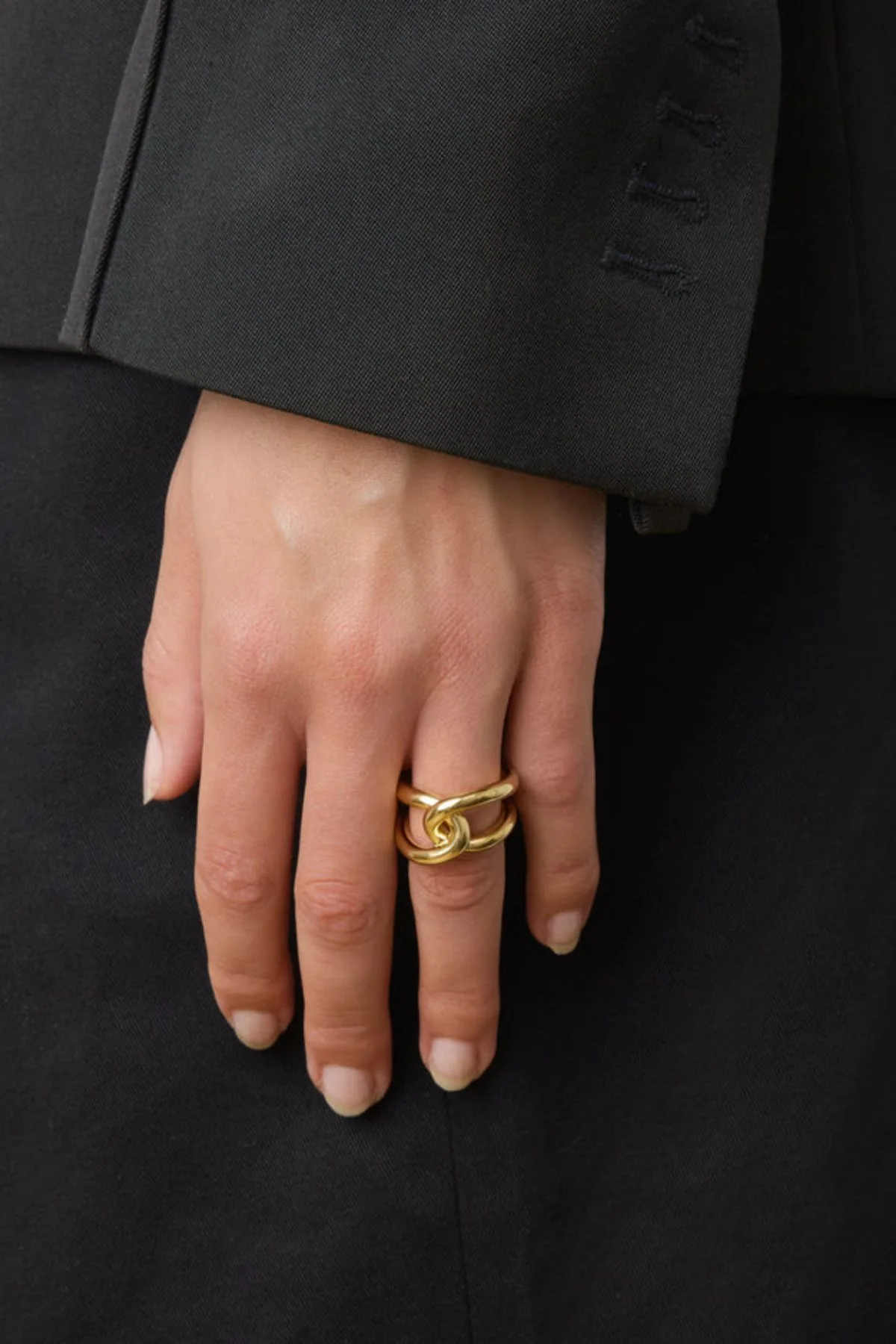 LIÉ STUDIO The Agnes Ring - Gold - Image 2