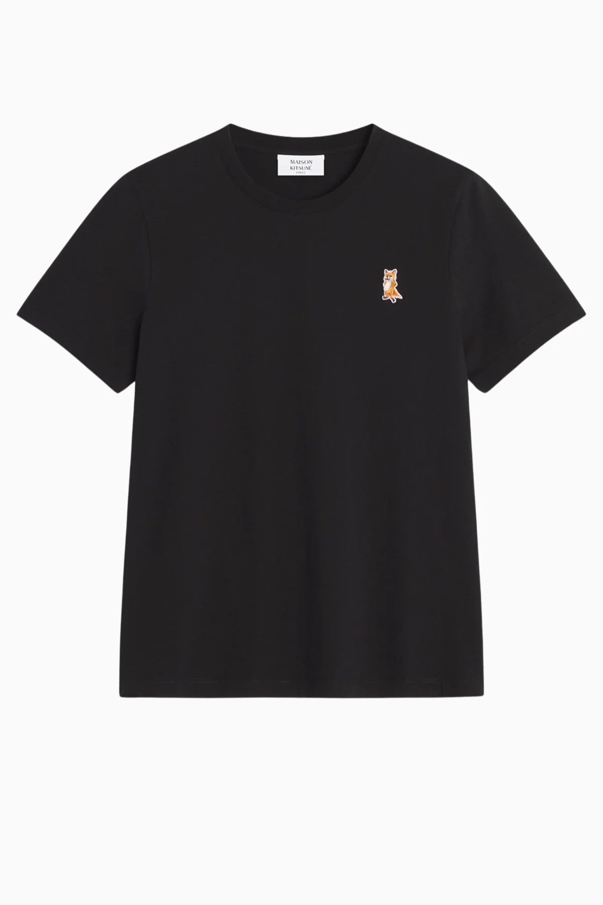 Maison Kitsuné Lady Fox Regular T-Shirt - Black