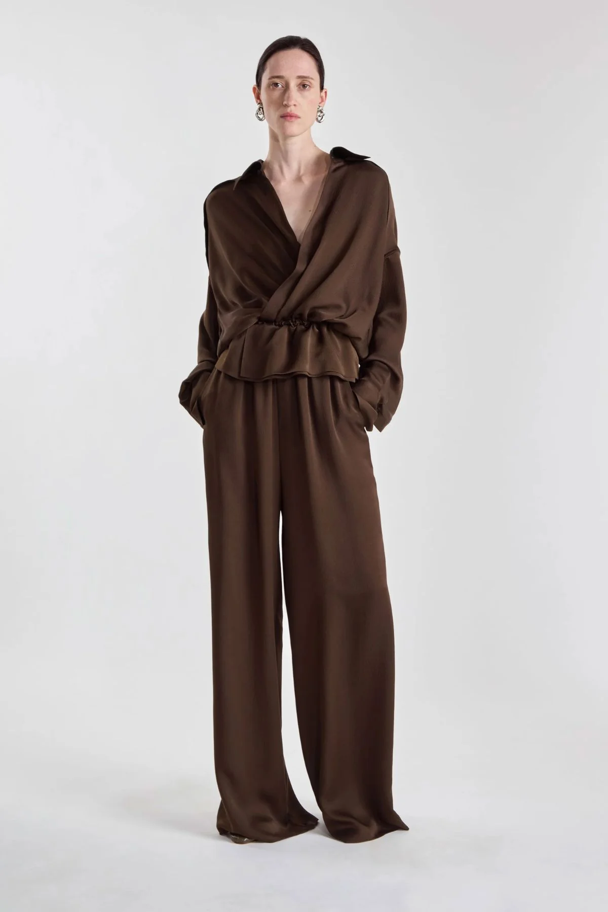 Petar Petrov The Whisper Trousers - Umber
