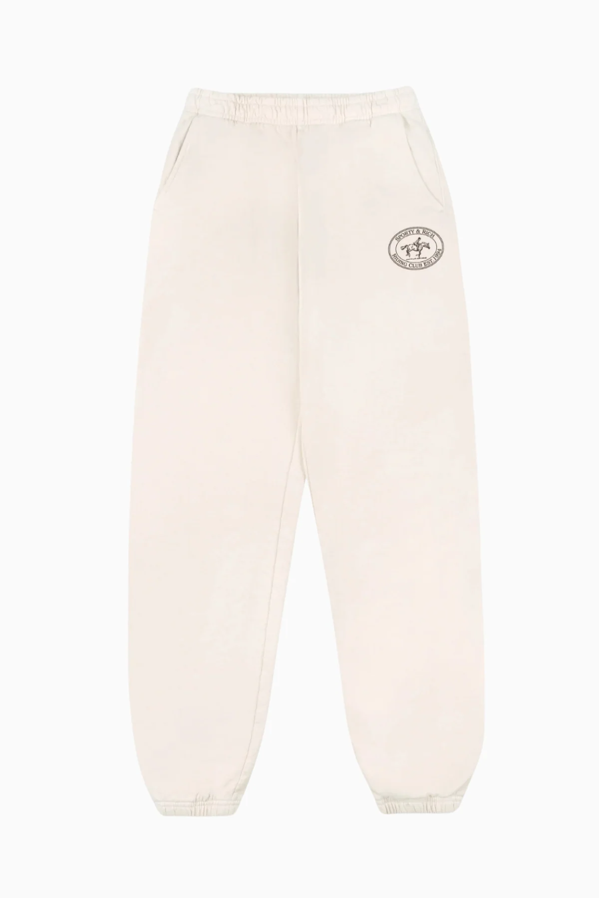 Sporty & Rich Riding Club Sweatpant - Cream