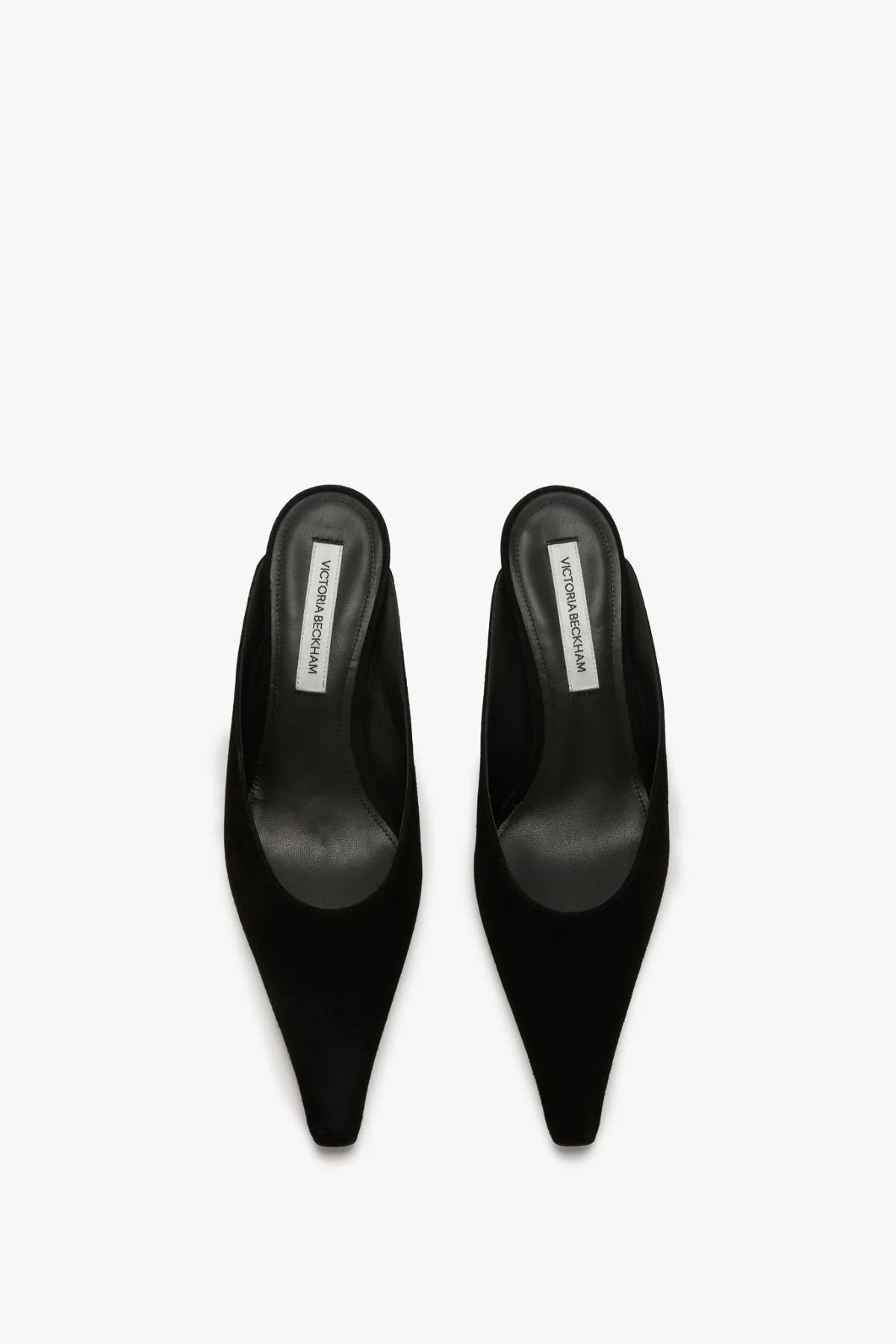 Victoria Beckham 45MM Kitten Heel - Black - Image 2