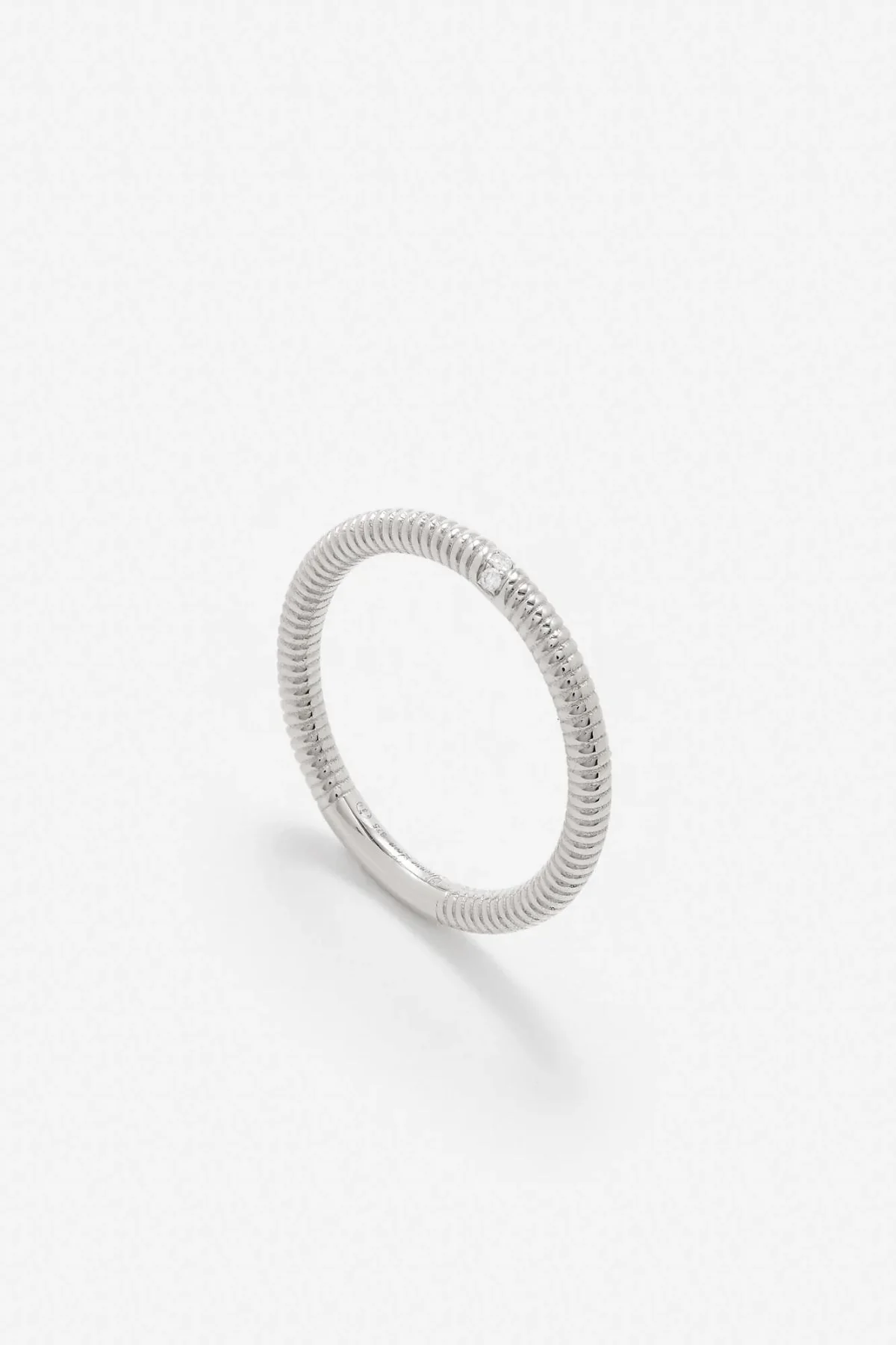 Yvonne Léon Diamond Twist Ring - White Gold - Image 2
